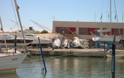 tempesta notturna a Lignano