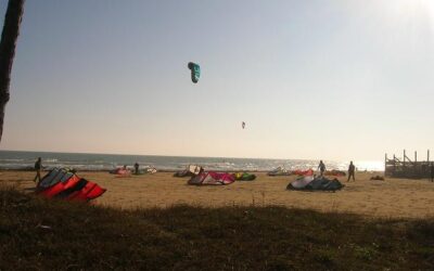 ANCHE A JESOLO IN DIFFICOLTA' PER PRATICARE LA VELA DA SPIAGGIA