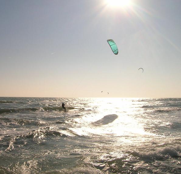 24.11.2011: BORA A LIGNANO - KITESURF IN ACQUA