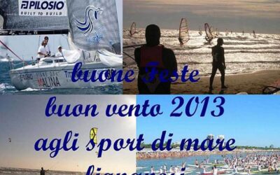 BUONE FESTE E BUON VENTO AGLI SPORT DI MARE LIGNANESI X TUTTI