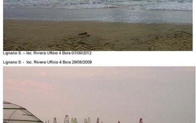 CORRIDOI PER VELE E WINDSURF: ENORMI DIFFICOLTA' A LIGNANO RIVIERA PER LA STAGIONE 2014