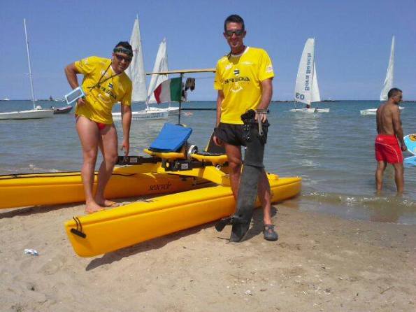 NAVIGAZIONE A PEDALI LIGNANO-MOLFETTA