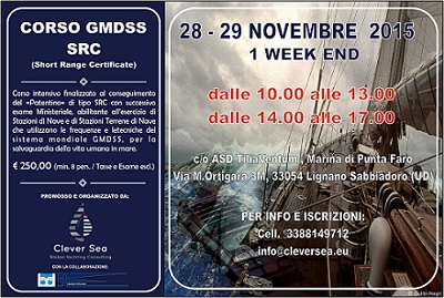 Corso conseguimento patentino SRC sistema GMDSS