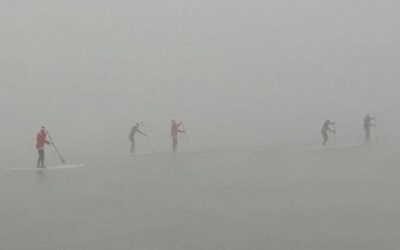 NEBBIA E FREDDO NON FERMANO I SUP BABBI NATALE LIGNANESI