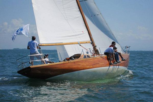 SERENITY e team Tiliaventum alla Regata barche epoca di Pirano