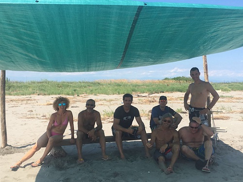 Kiters in Isola si attrezzano per la calura estiva