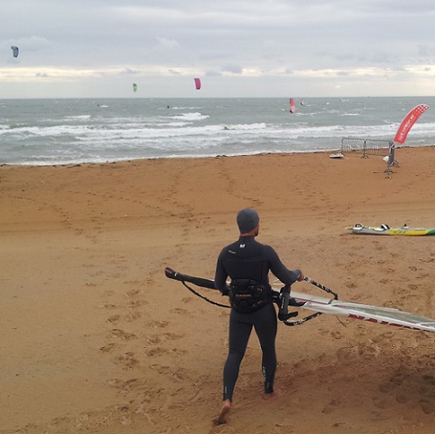 BORA: A TRIESTE BARCOLANA A LIGNANO ...KITESURF E WINDSURF