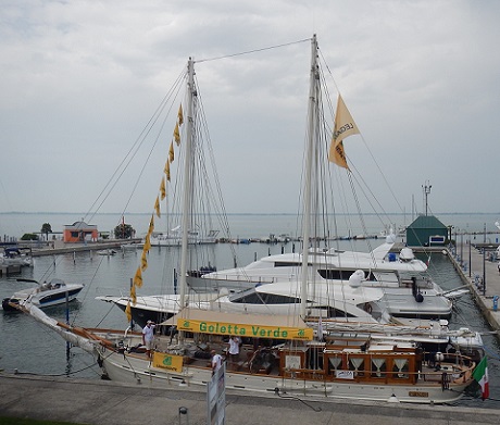 LA GOLETTA VERDE DI LEGAMBIENTE E' ARRIVATA A LIGNANO