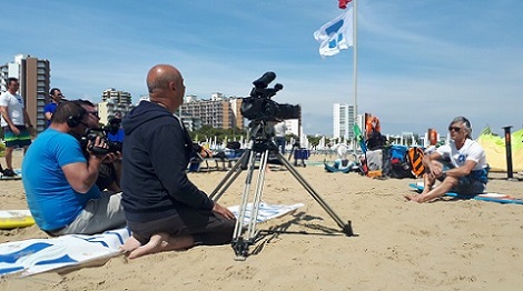 Kitesurf lignanese di interesse per i media nazionali