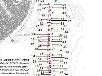 PASSO MARITTIMO PORTO LIGNANO: RILEVAZIONI A VALLE DEGLI INTERVENTI MANUTENTIVI
