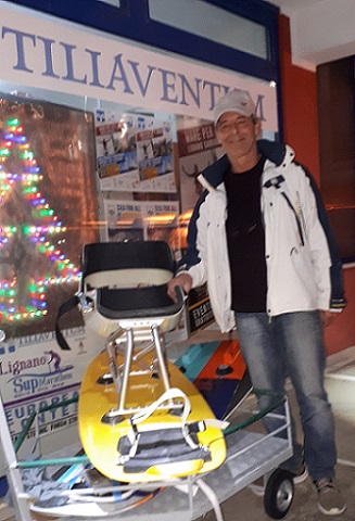 Sea4All: attrezzatura Kite4All fantastica, grazie Valter