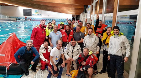 Concluso il Corso di Sicurezza ed emergenze a bordo a Lignano S.