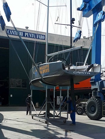 Sea4All a Lignano: Càpita dopo una breve sosta per manutenzioni torna in acqua