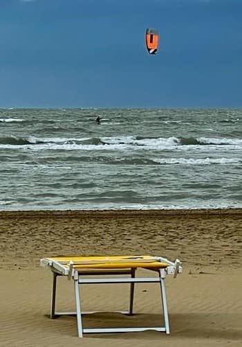 Bora a Lignano: dall'alba in mare con tavole e vele 01.09.2022