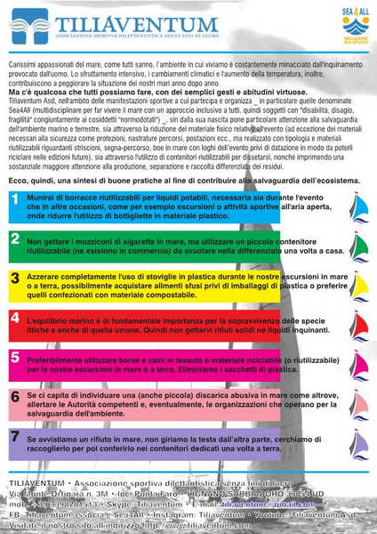 Attenzione a comportamenti e procedure per la salvaguardia dell'ambiente