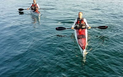 Sole, caldo, temperature miti... tanto sport in mare a Lignano