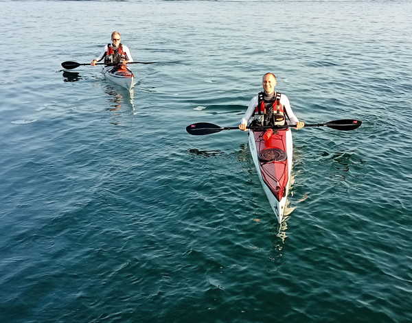 Sole, caldo, temperature miti... tanto sport in mare a Lignano