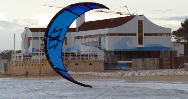 Maltempo e disagi ... non per gli sportivi del mare a Lignano