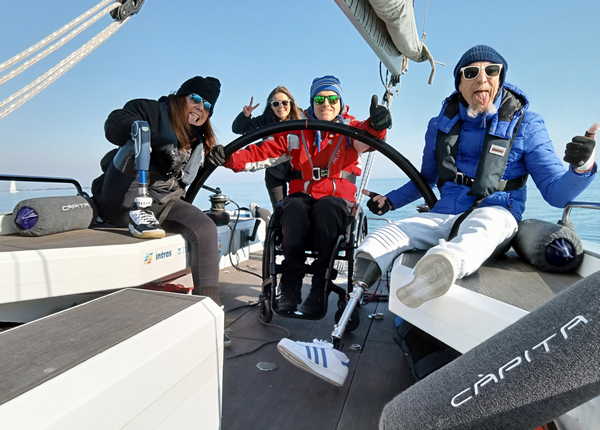 Sea4All con Càpita e l'equipaggio inclusivo partecipa alla Regata dei 2 Golfi