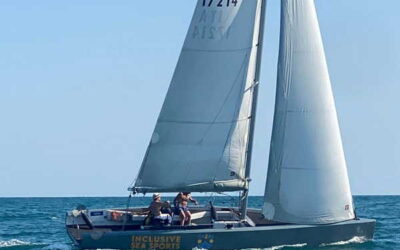 Càpita e SierraTango .... vela per tutti ... e kiters all'Isola delle Conchiglie sabato 17/6