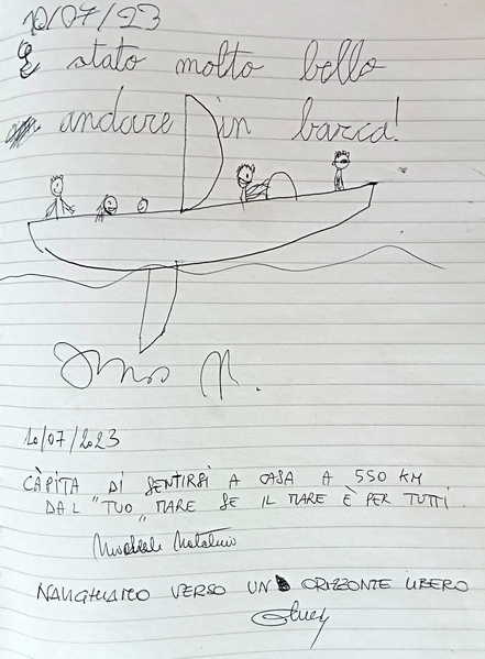 Alcuni messaggi del Diario Sea4All...