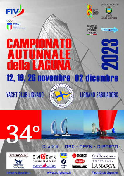 Vela: Campionato Autunnale 12-19-26/11 2/12