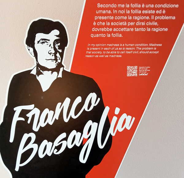 Franco Basaglia locandina La follia è una condizione umana