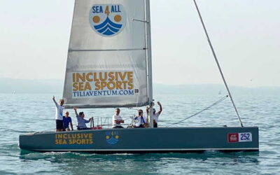 Càpita a Trieste in occasione della scorsa Barcolana ... ci sarà anche nel 2024 con team inclusivi