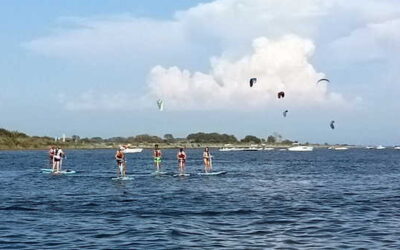 la fantastica brezza pomeridiana un sollievo per i kiters