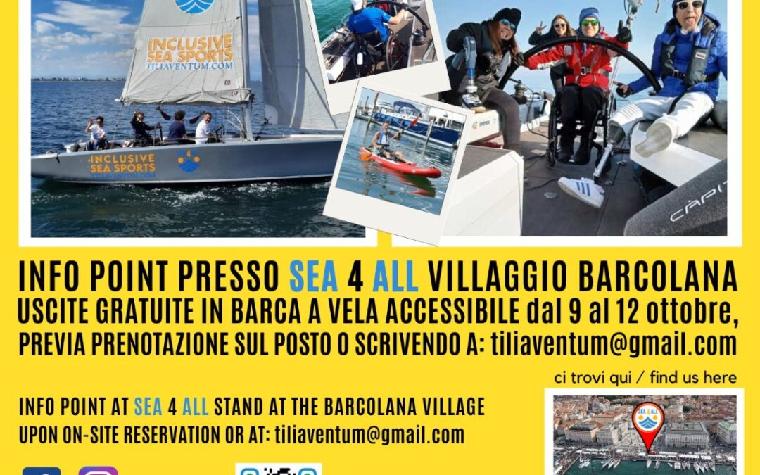 BARCOLANA 56 sempre più inclusiva con Sea4All-Tiliaventum