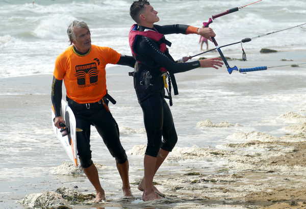 Ancora Bora a Lignano, ancora festa in acqua con tavole e vele 18/09/2024