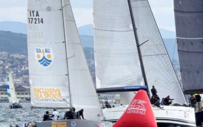 l'accessibile Càpita in azione alla Barcolana56