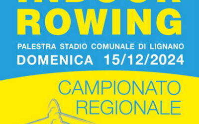 Canottaggio- Campionato Regionale Indoor Rowing a Lignano 15.12.2024