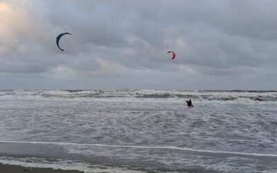 Appassionatissimi kiters a l'Aia - Olanda