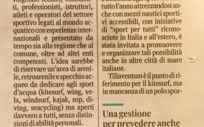 articolo del Messaggero Veneto del 31.01.2025