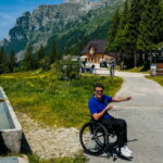 Io Sono FVG dai Monti al Mare con il curioso socio e viaggatore Omar. Strada arrivo in Malga