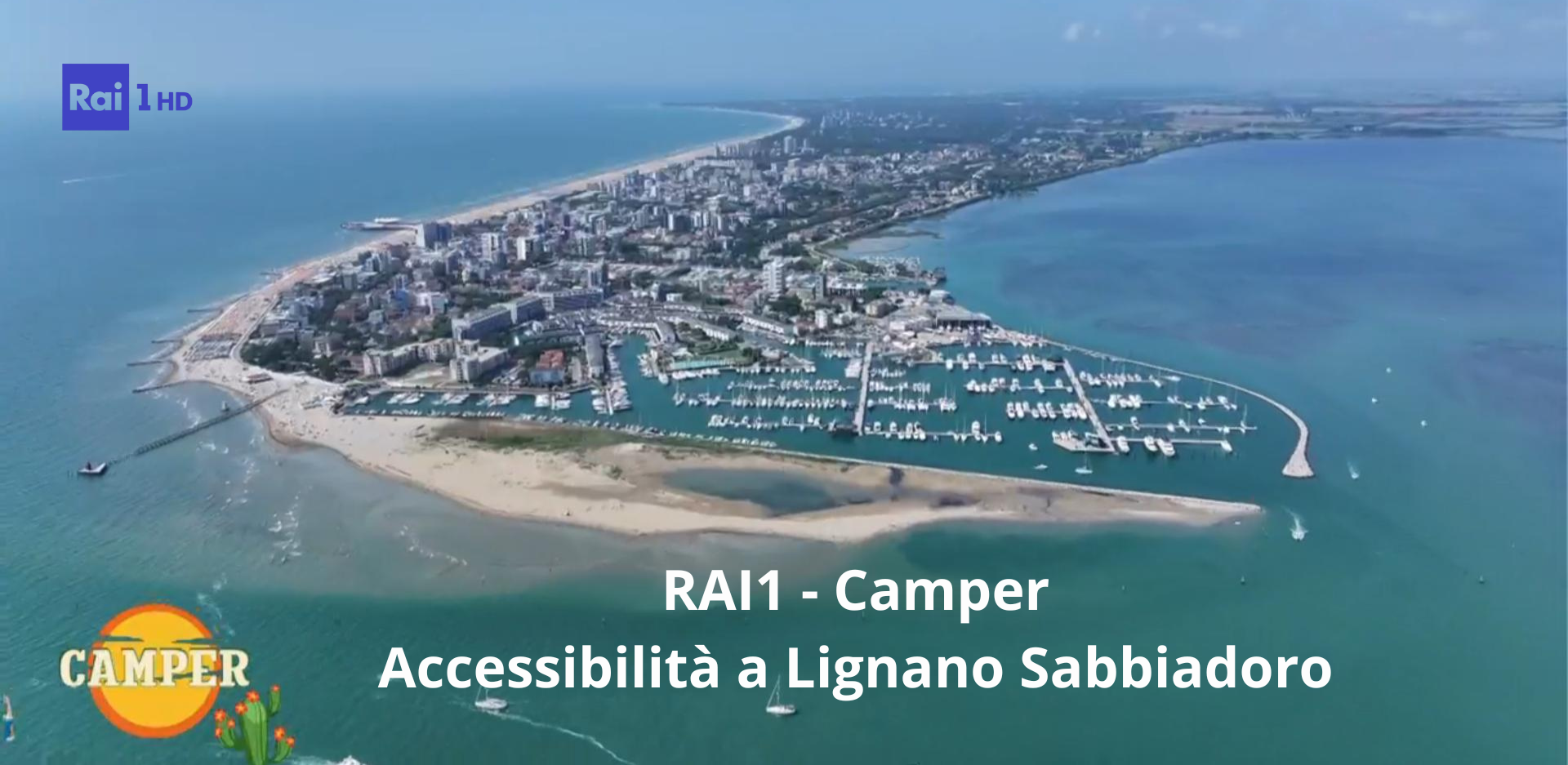 RAI1 - Camper Accessibilità a Lignano Sabbiadoro
