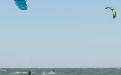 Fine settembre e inizio ottobre con sole e Bora a Lignano sportivi in festa in mare