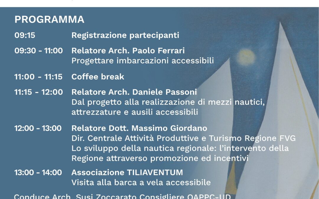 Home 1 Inclusive Yacht Design 25 ottobre 2025 a Aprilia M.