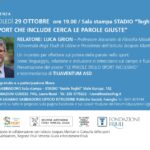 Lo Sport che include cerca le parole giuste - Incontro a Lignano 29/10/2025 h 19:00 1 Lo Sport che include cerca le parole giuste - Incontro a Lignano 29/10/2025 h 19:00