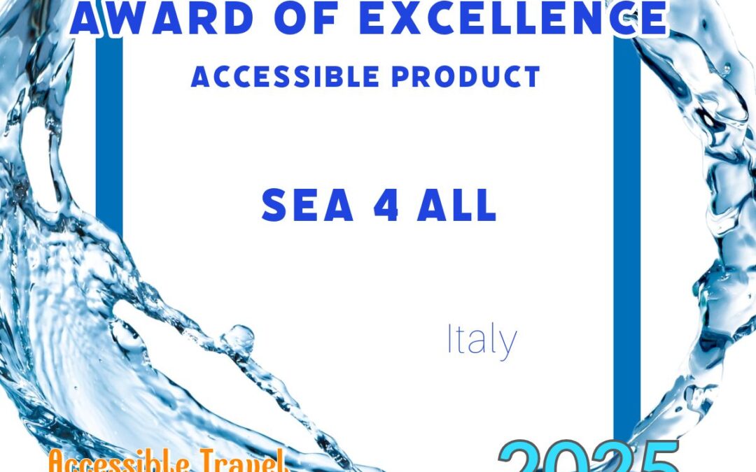 News 4 Sea4All vincitore del premio di eccellenza 2025 per i viaggi accessibili