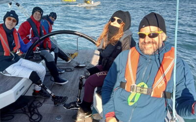 Splendida domenica 23 novembre a Lignano, tutti a veleggiare e regatare