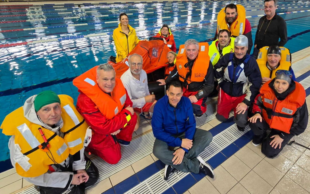 Concluso a Lignano il Corso di Sicurezza ed emergenze a bordo.