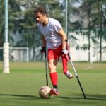 Zaral Virgolin un poliedrico atleta e volontario all'Europa League di calcio amputati