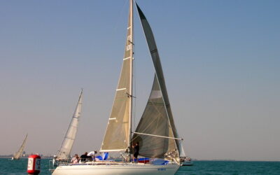 foto di repertorio di Nuvola del mitico Fabio Barison alla Regata dei 2 Golfi del 2007