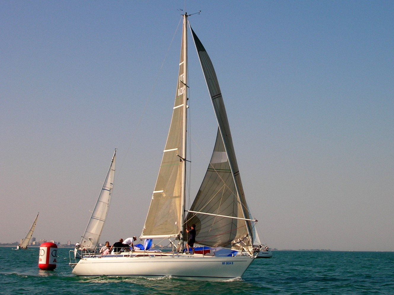 foto di repertorio di Nuvola del mitico Fabio Barison alla Regata dei 2 Golfi del 2007 foto di repertorio di Nuvola del mitico Fabio Barison alla Regata dei 2 Golfi del 2007