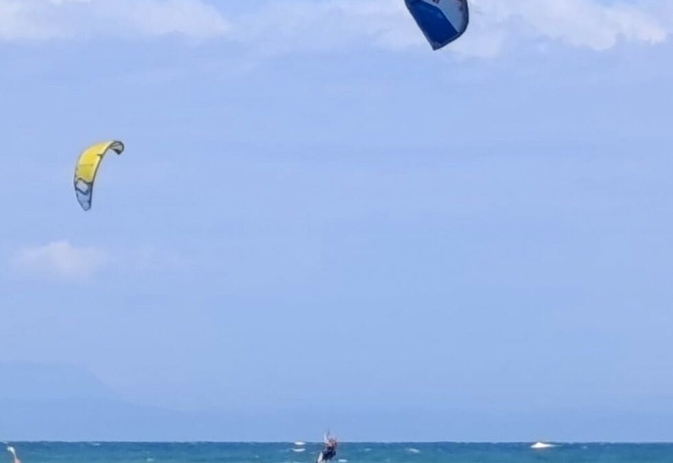 Maltempo e Scirocco a Lignano: tavole e vele in mare 10.06.2026