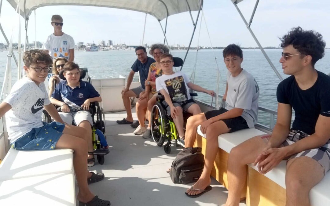 Friuli Venezia Giulia per tutti: il mare di Lignano S., la Laguna e Riserve Naturali Marano, alcuni dei contesti e buone pratiche … altra giornata ricca di entusiasmo mercoledì 19 agosto.