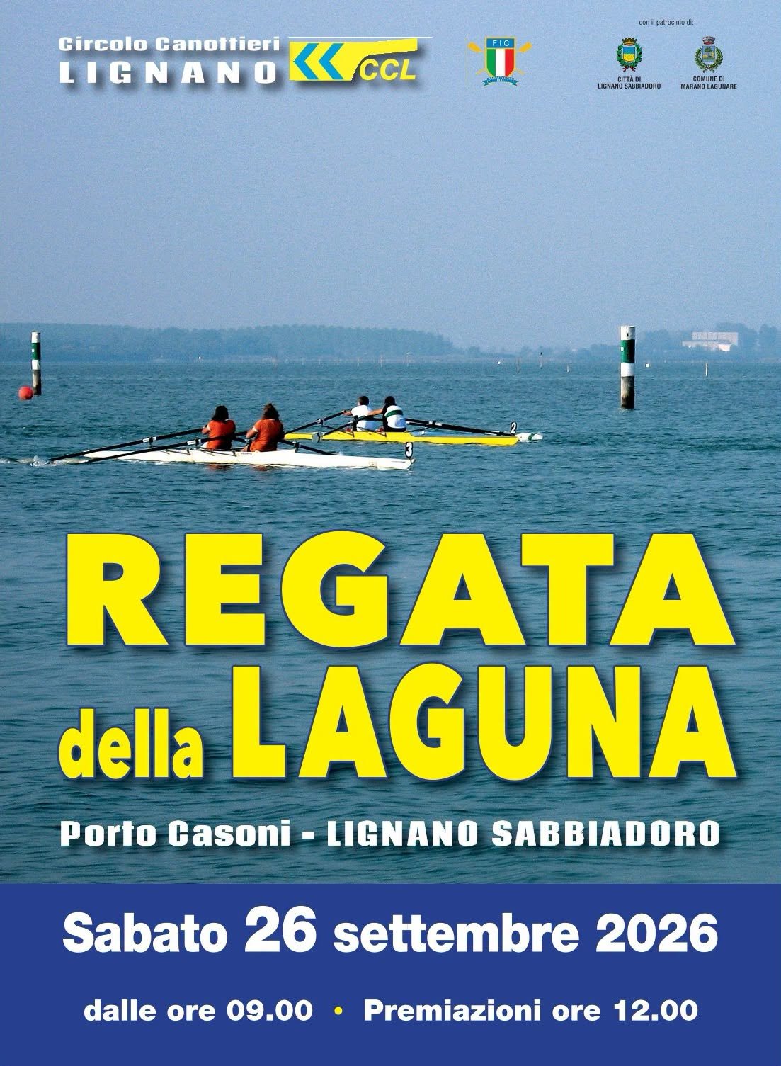 Regata della Laguna 2026 – canottaggio Regata della Laguna 2026 - canottaggio