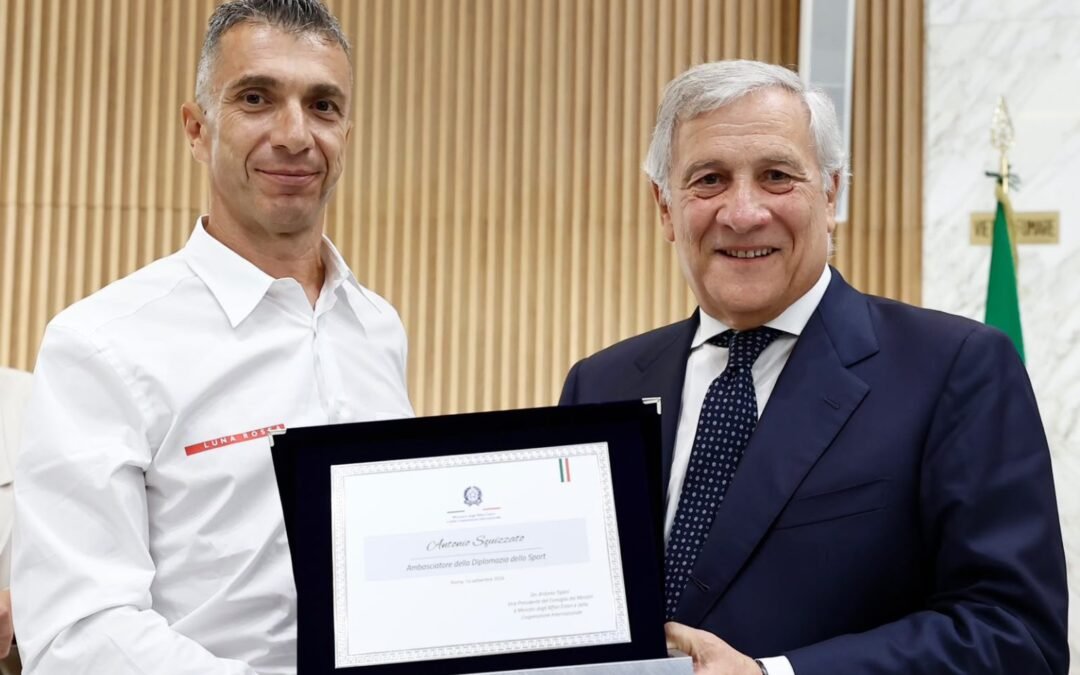 Squizzato nominato Ambasciatore dello Sport